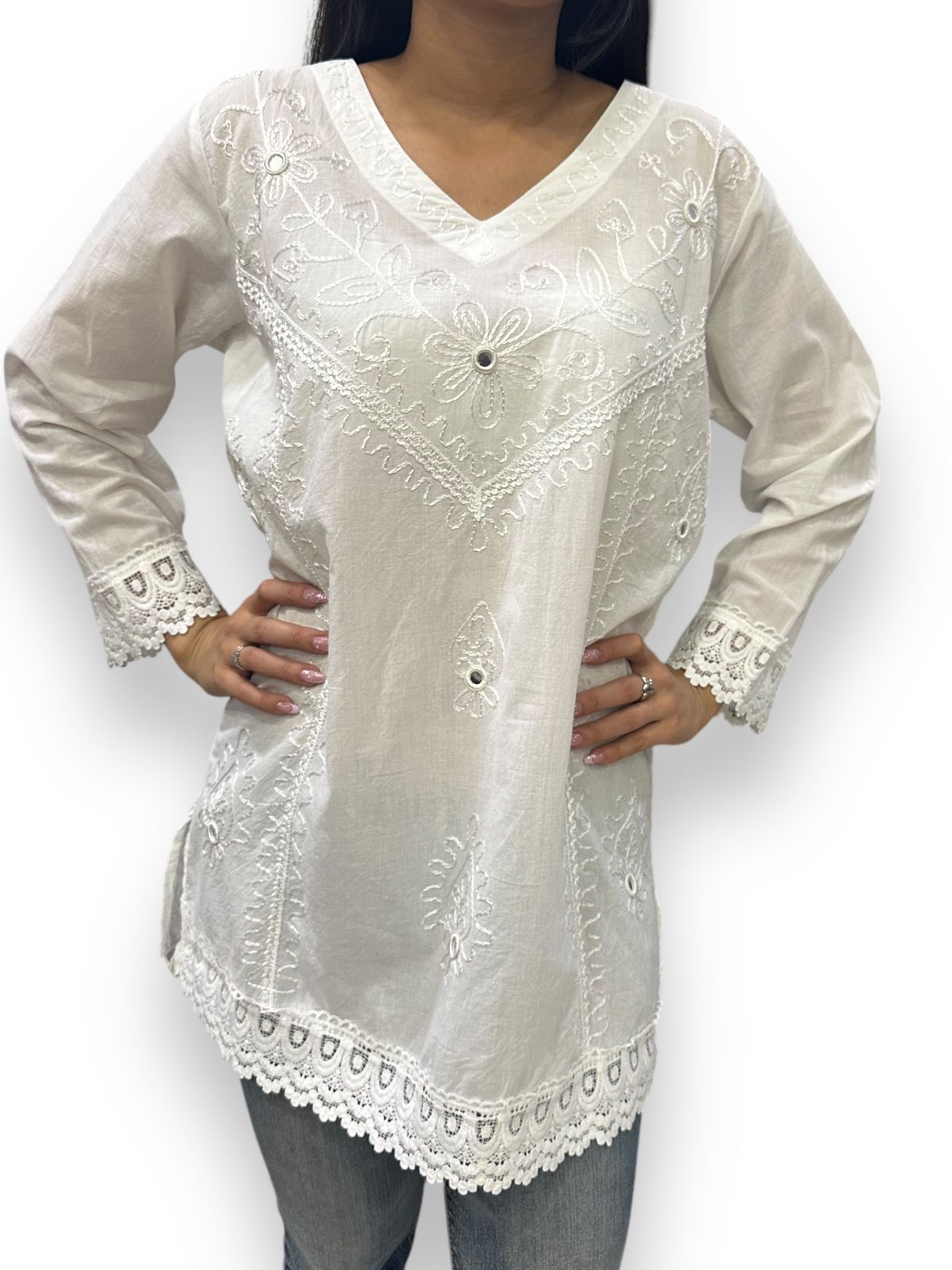 Blusa de Dama Blanca