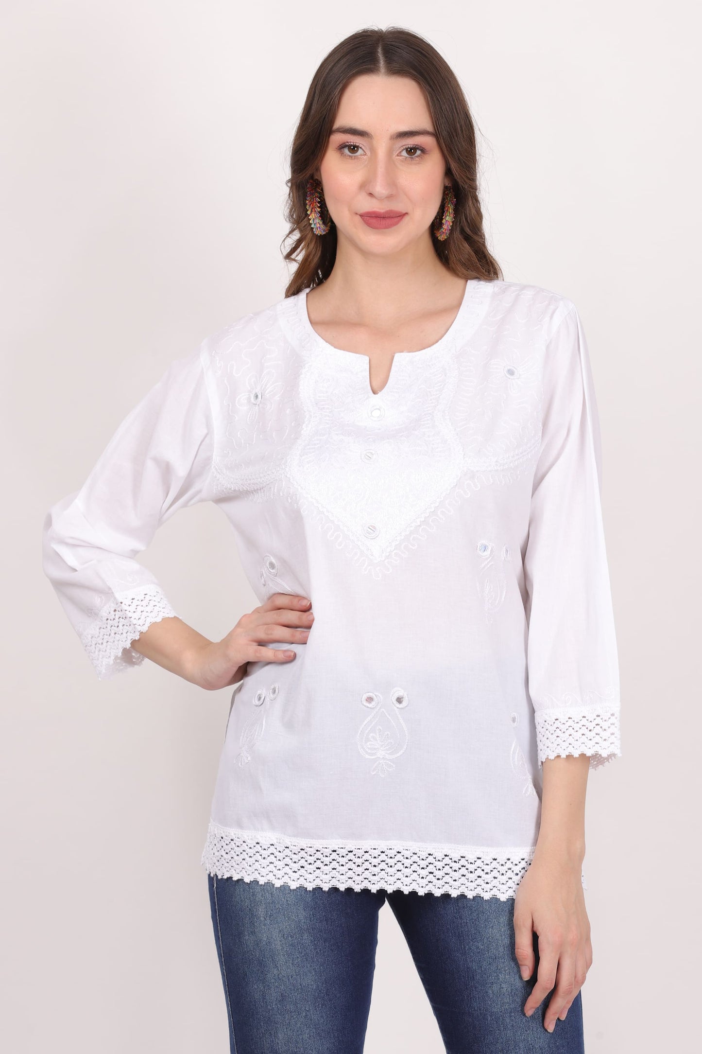 Blusa de Dama Blanca