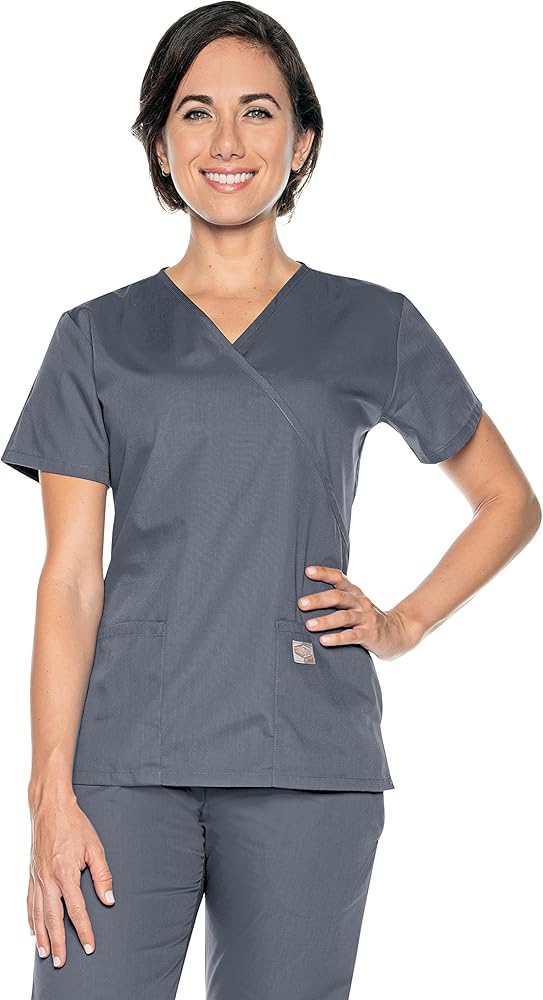 Camisa de Uniforme Gris Dama Landau.