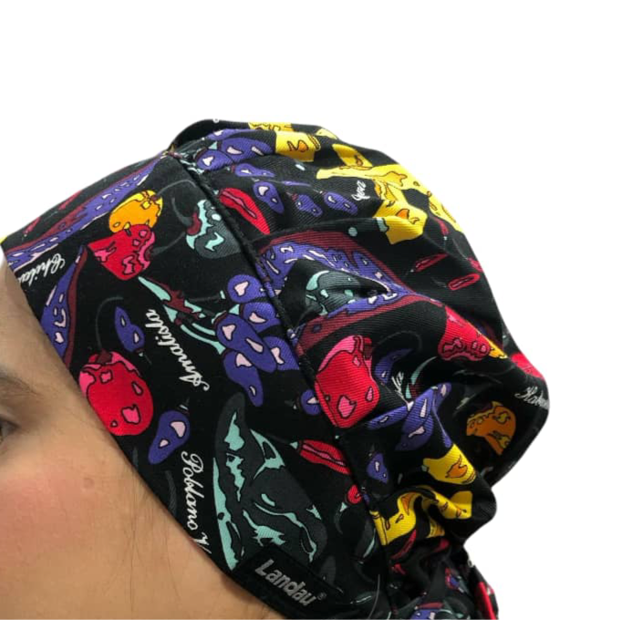 Gorro de Dama Chiles con Pliegues