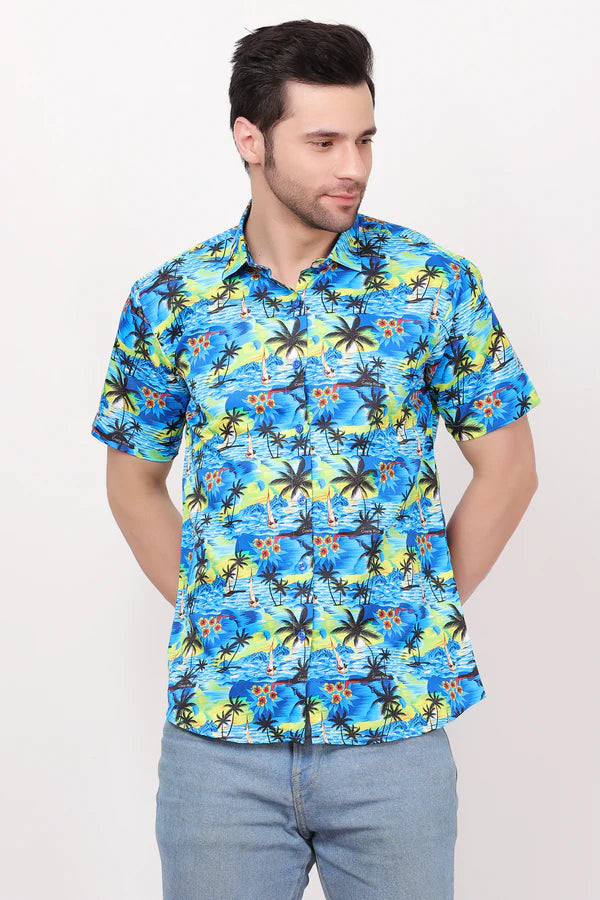 Camisa Hawaiana de Caballero