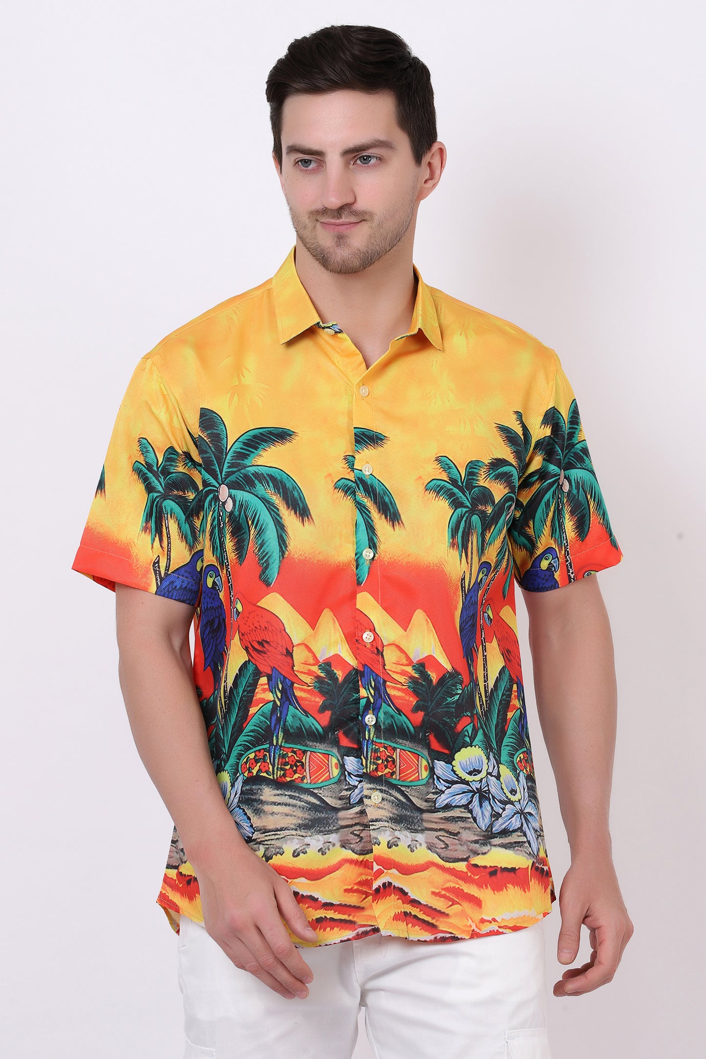 Camisa de Hombre Hawaiana