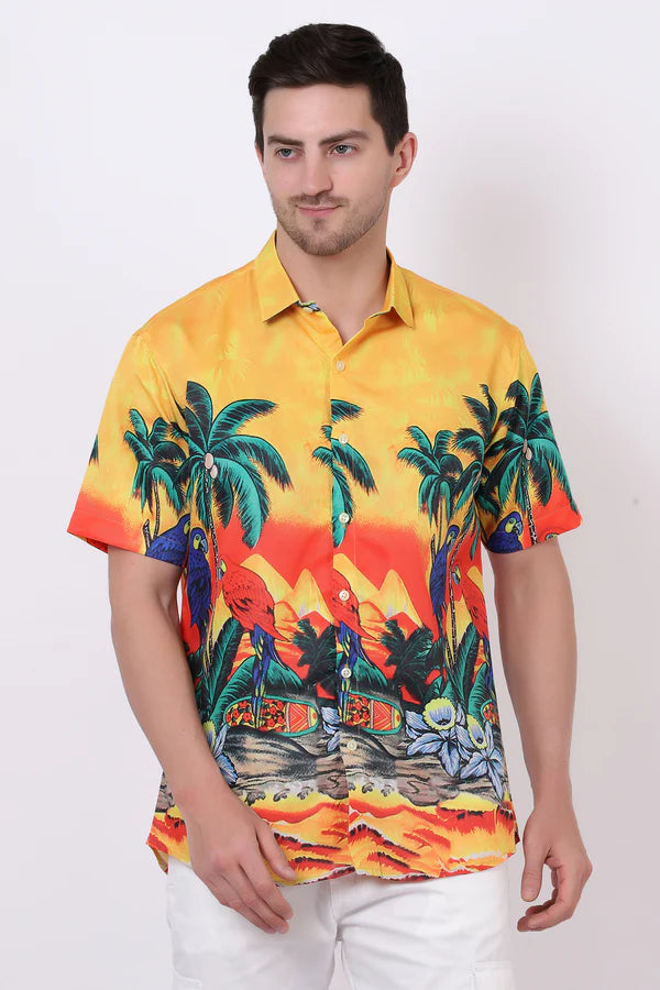 Camisa Hawaiana de Caballero
