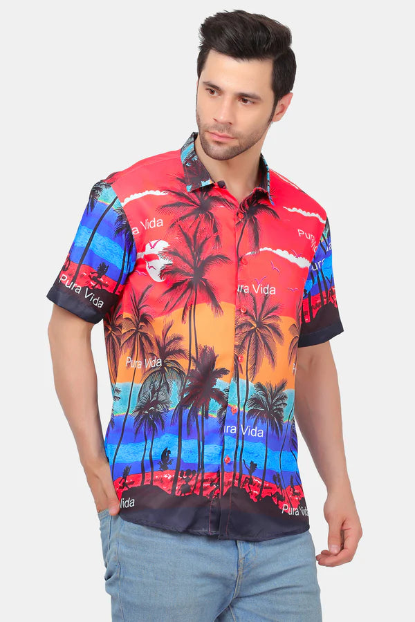 Camisa Hawaiana de Caballero