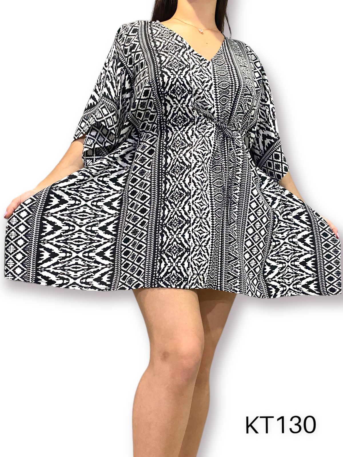 Vestido Estampado de Dama