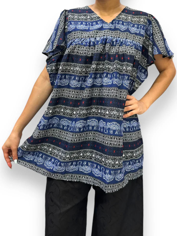 Blusa de Dama Estampada