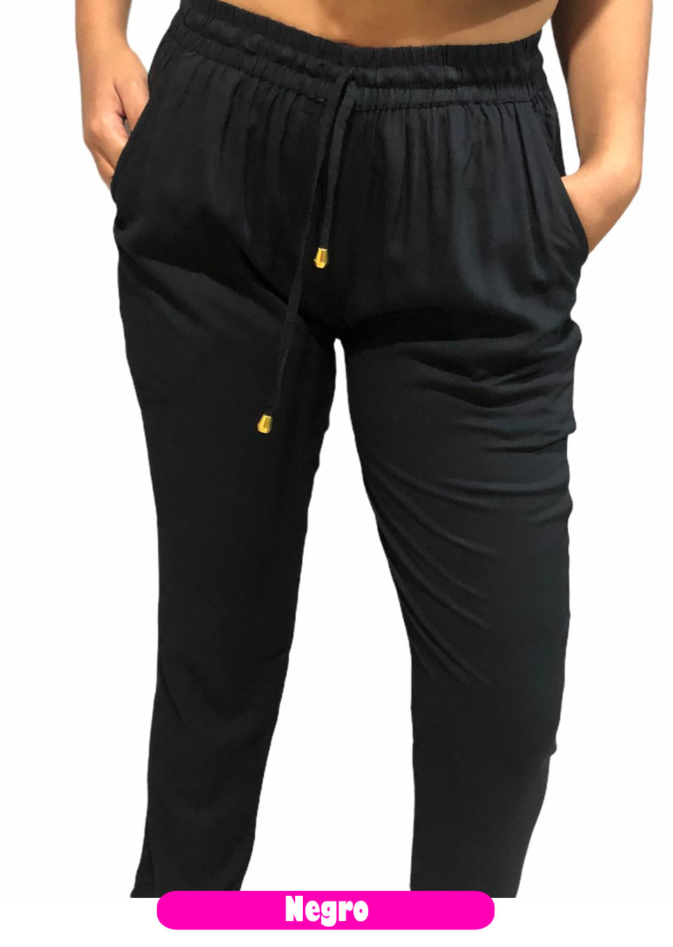Pantalon de Dama Unicolor Algodón RLP001