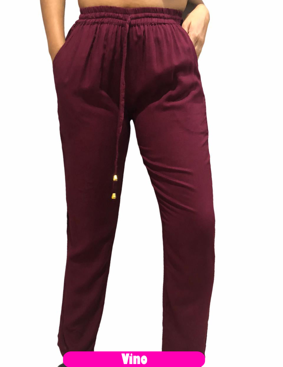 Pantalon de Dama Unicolor Algodón RLP001