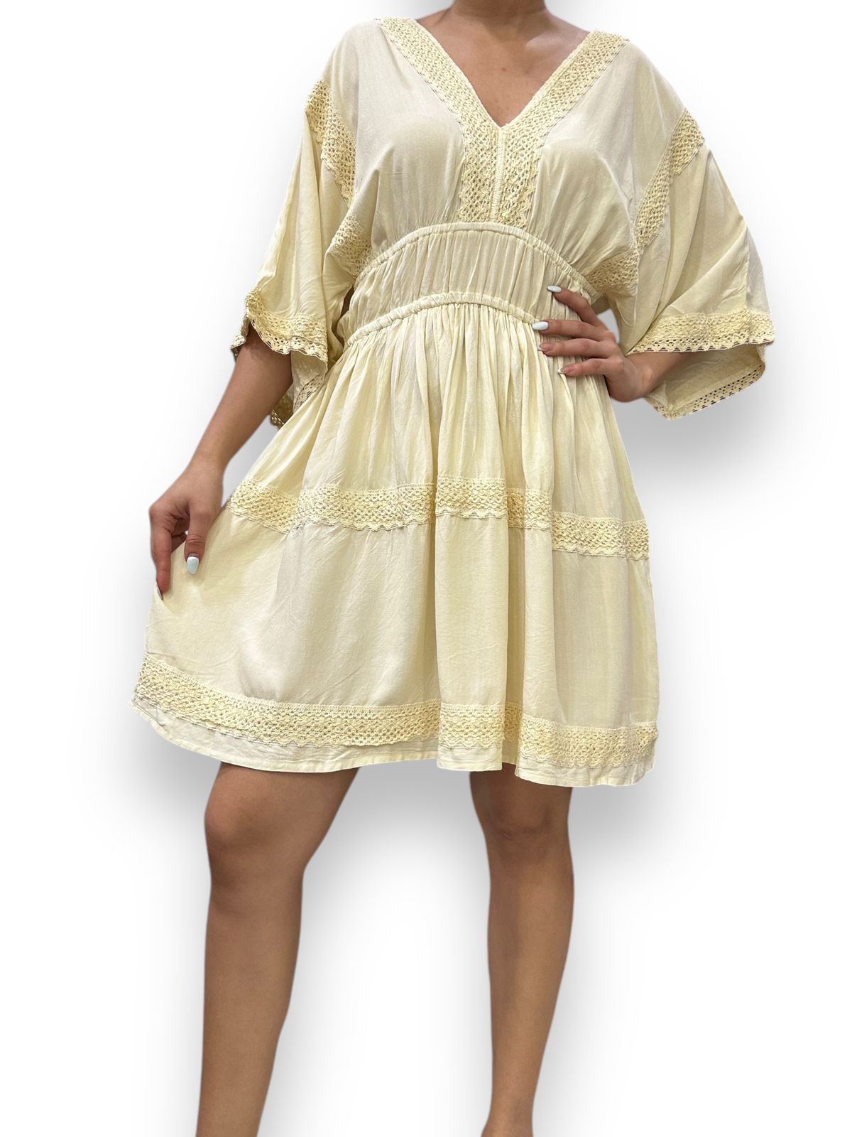 Vestido de Dama Estampado India