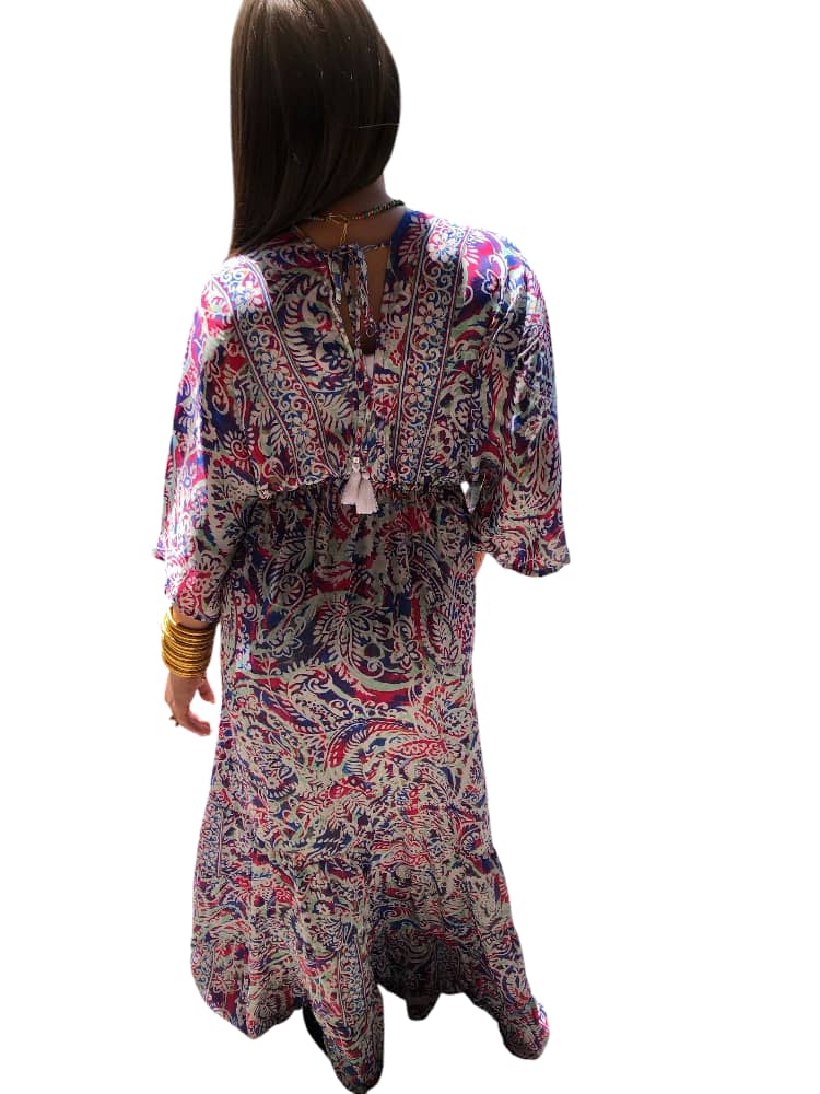 Vestido Estampado Casual de Dama