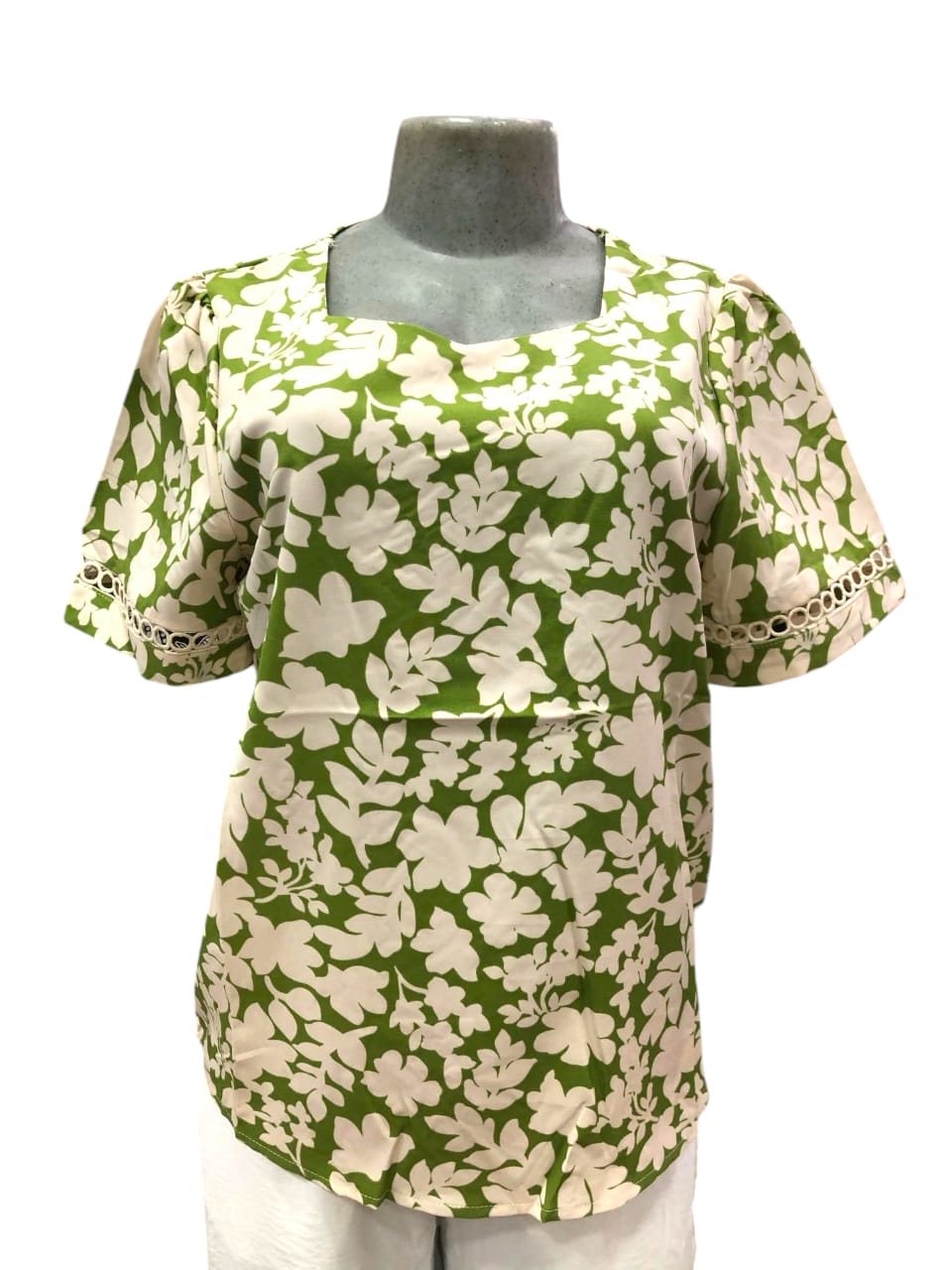 Blusa Floral Talla Plus