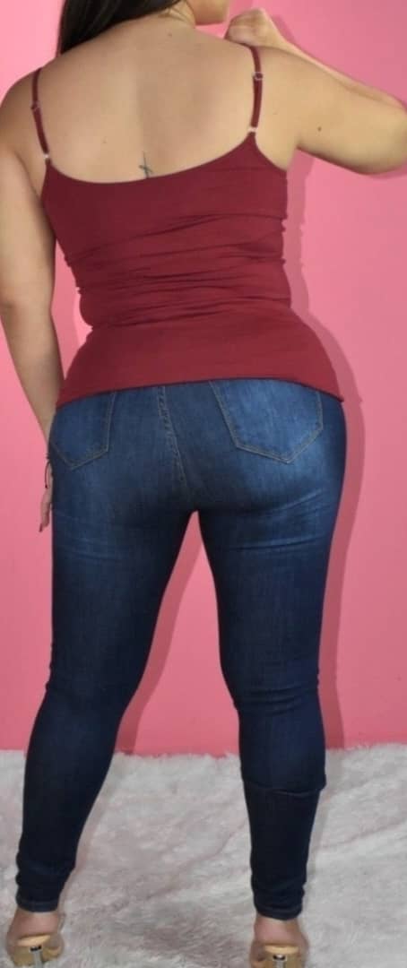 Top de Tiras Unicolor