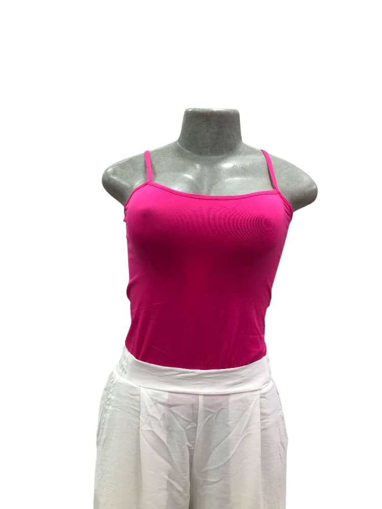 Top Basico Unicolor Fucsia