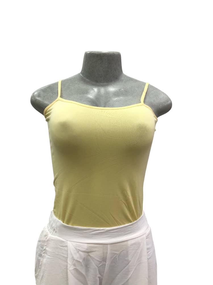 Top Basico Unicolor Amarillo