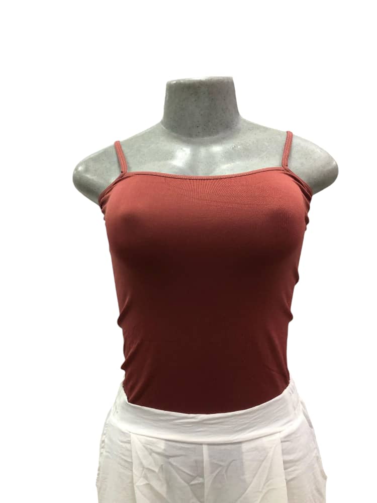 Top Basico Unicolor Terracota