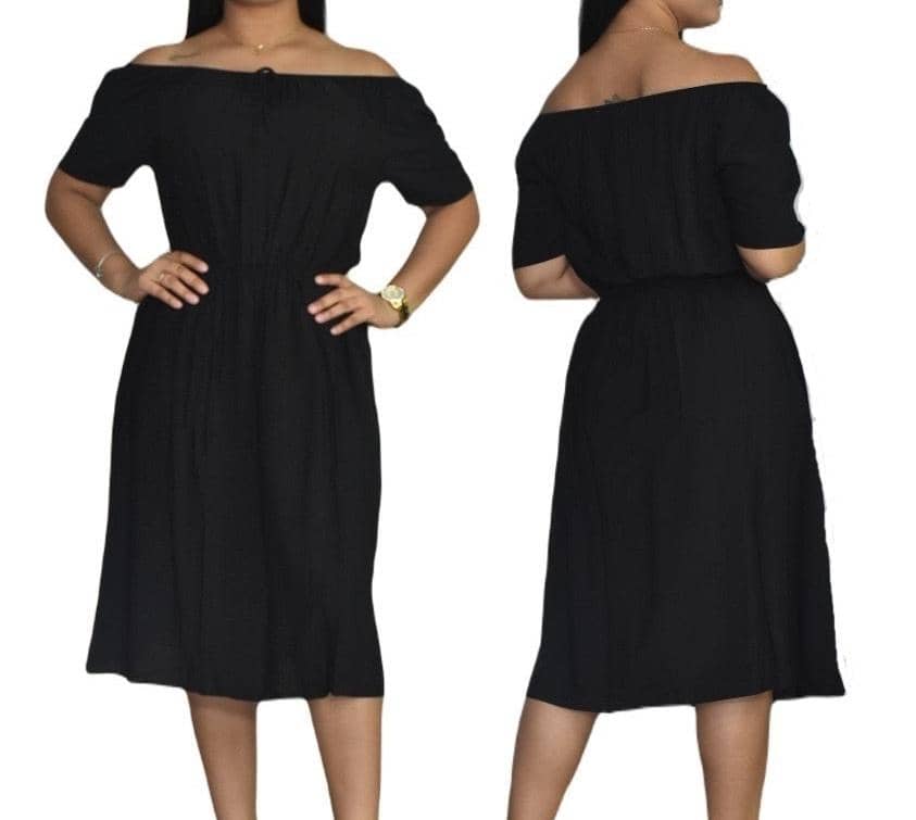 Vestido de Dama Negro