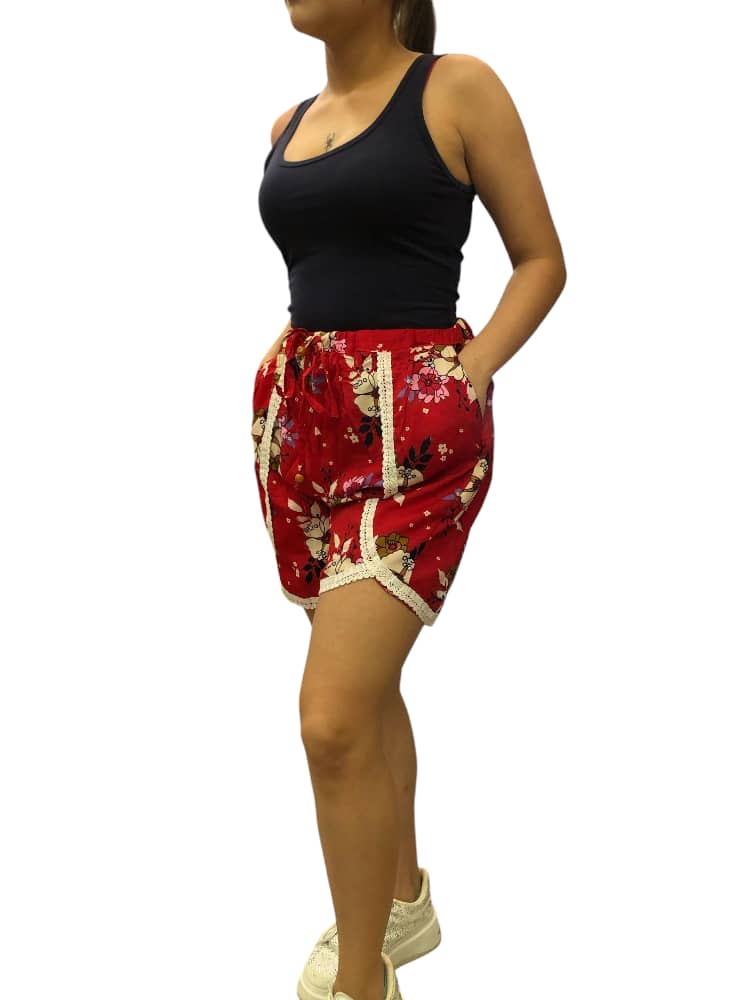 Short de Dama Estampado Poliéster