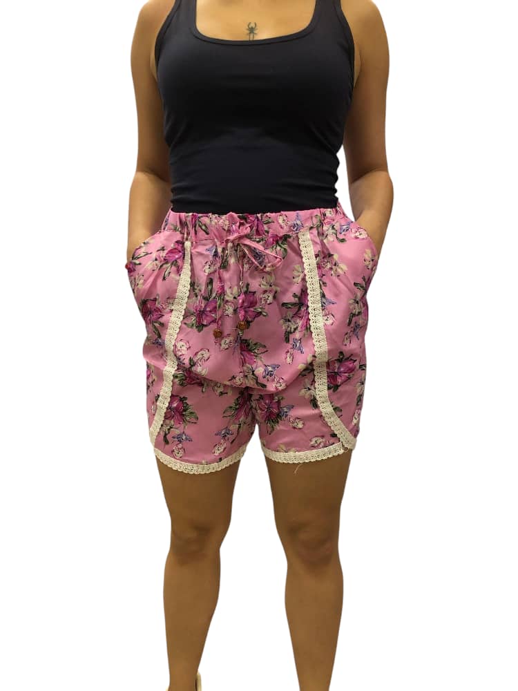 Short de Dama Estampado Poliéster