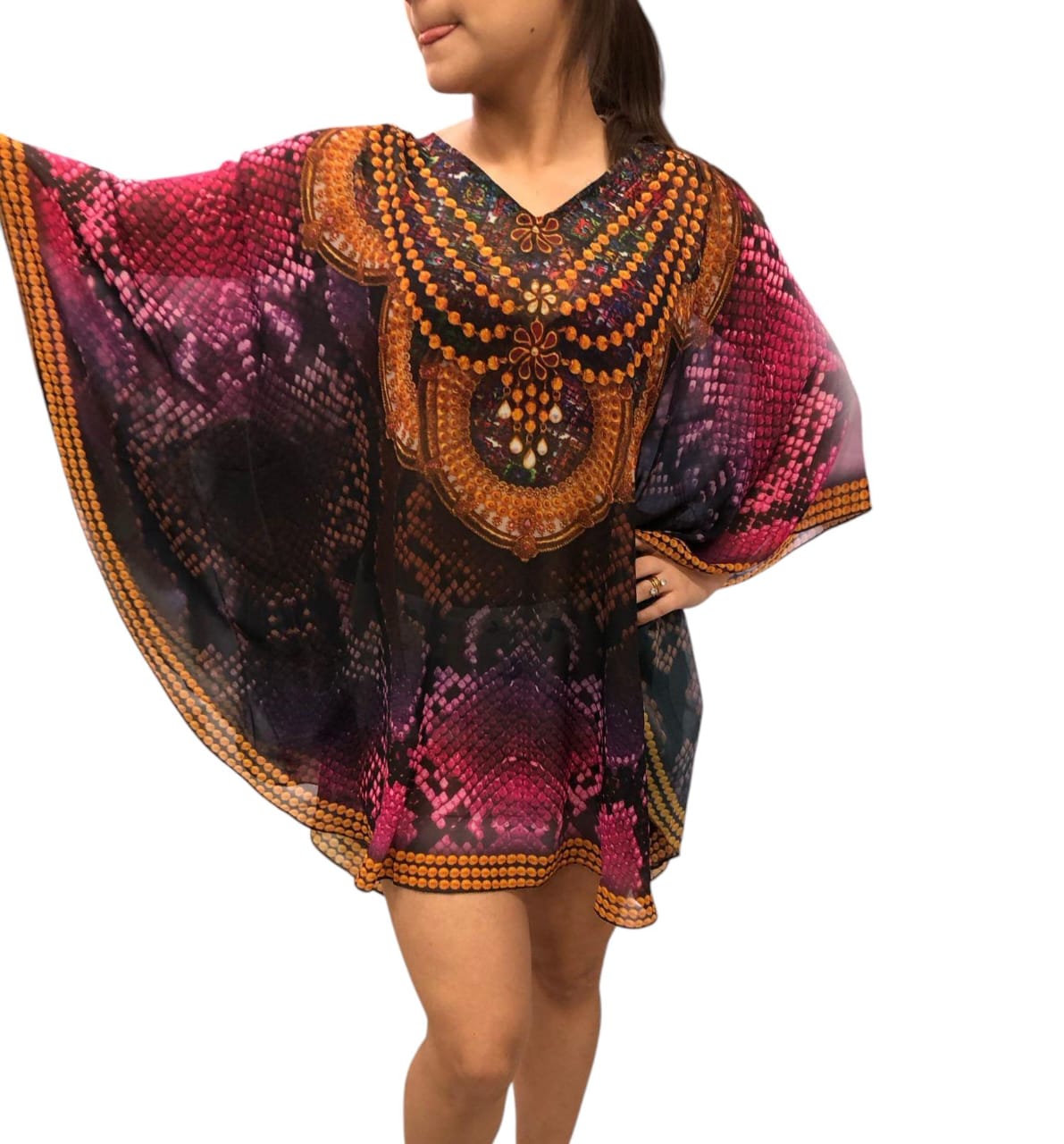 Guajira de Dama Estampado Digital.