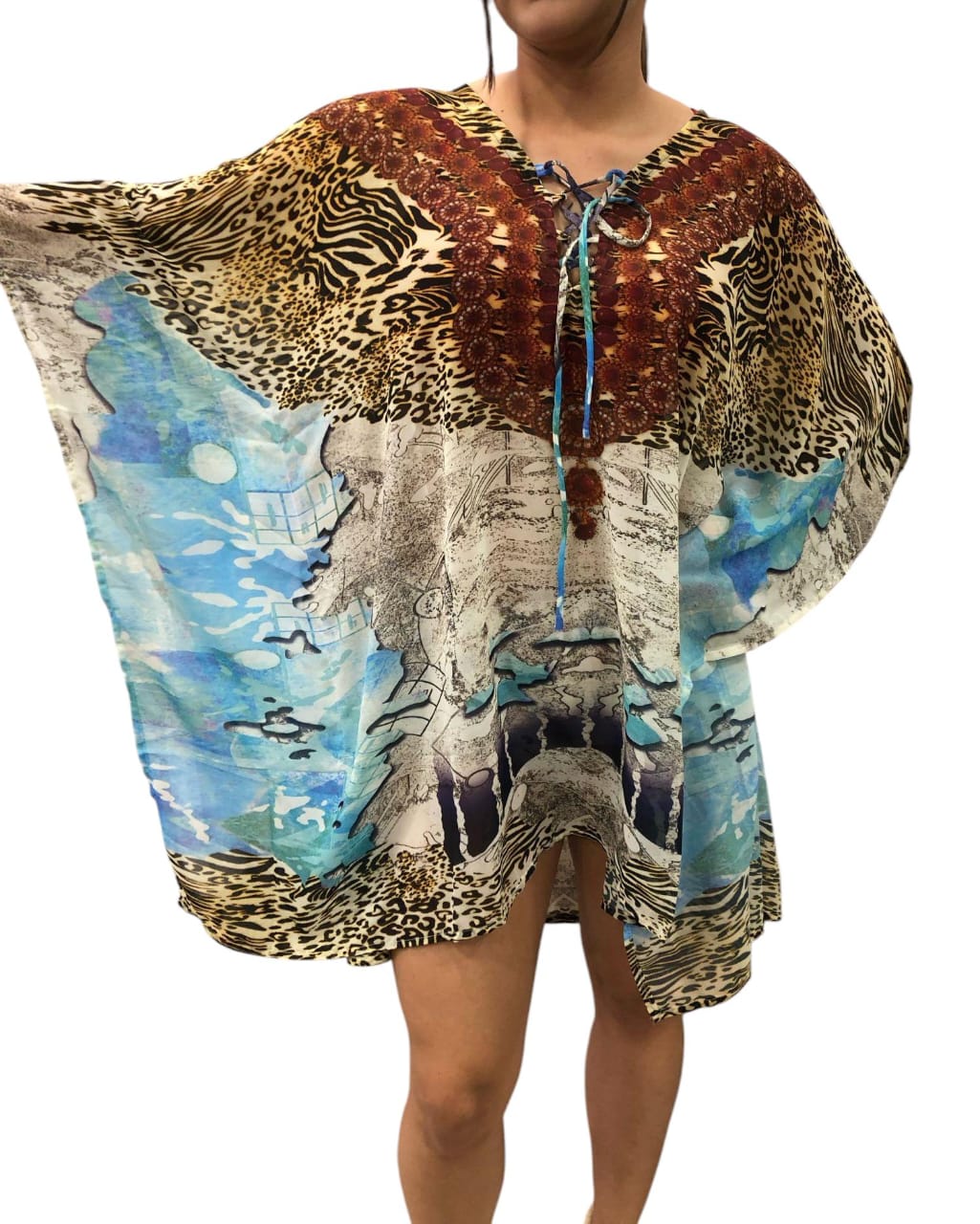 Guajira de Dama Estampado Digital.