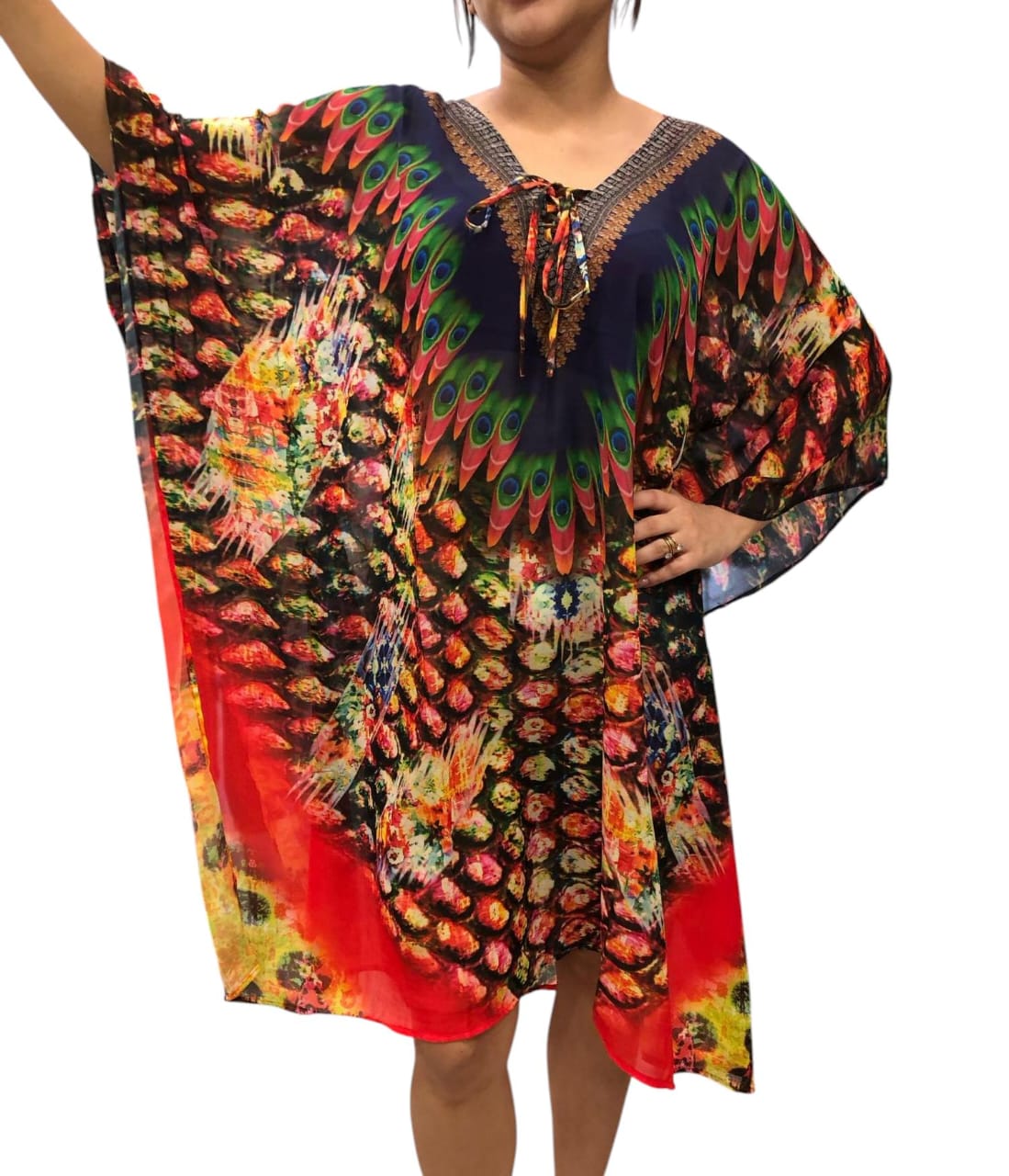 Guajira de Dama Estampado Digital.