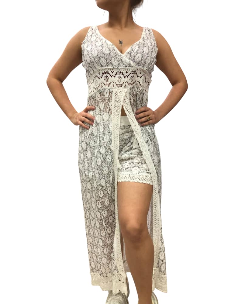 Set de Dos Piezas Vestido y Shorts