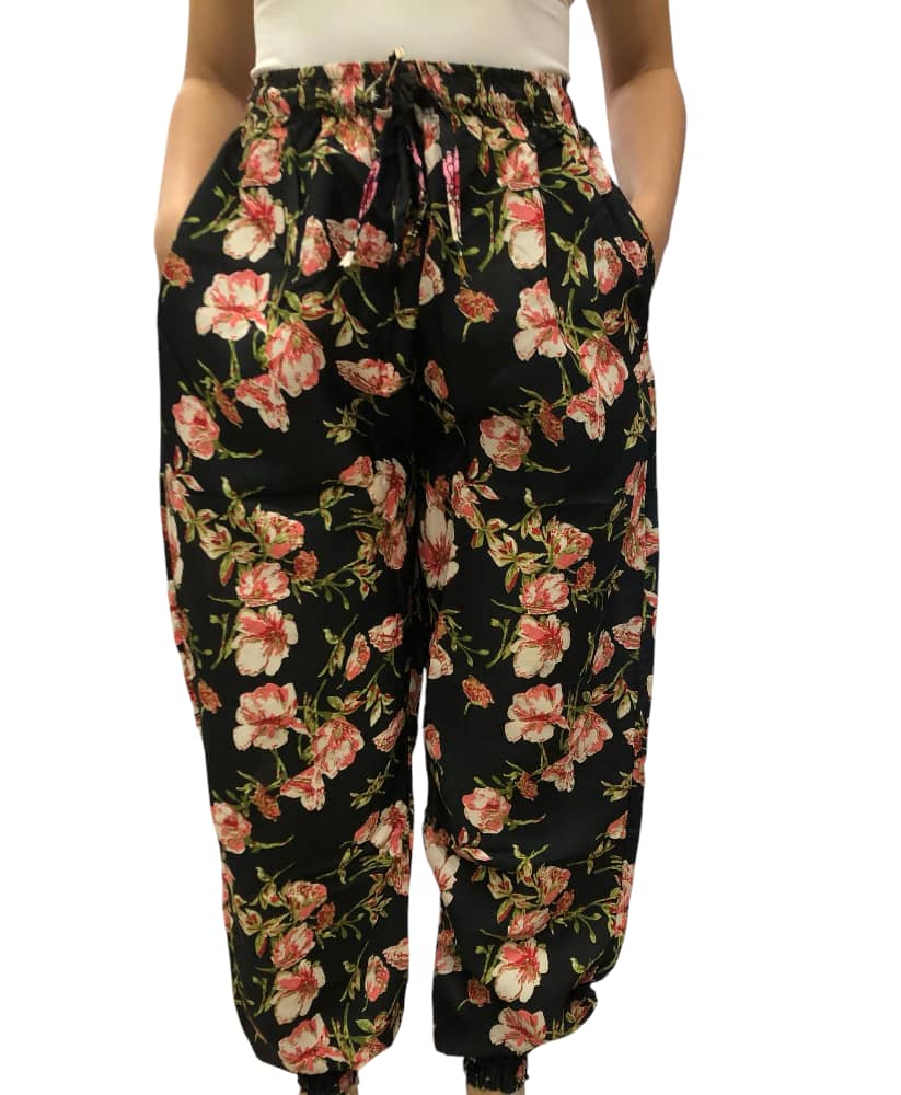 Pantalon de Dama Estampado Poliéster.