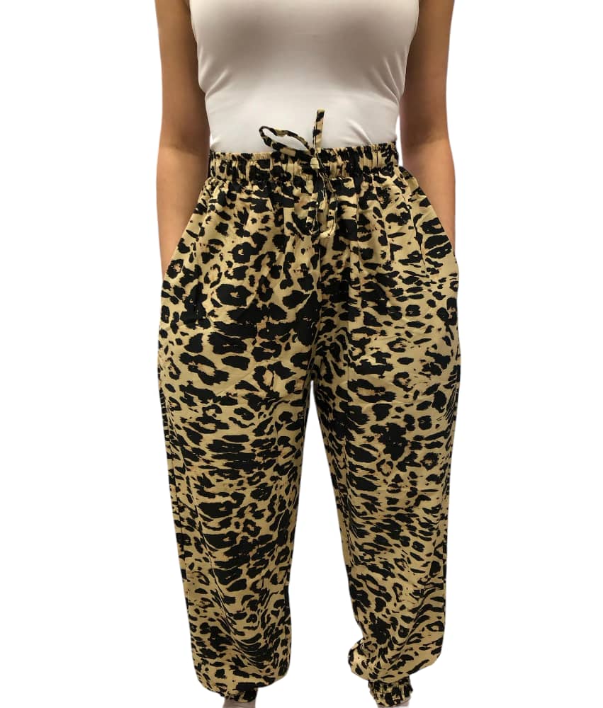 Pantalon de Dama Estampado Poliéster