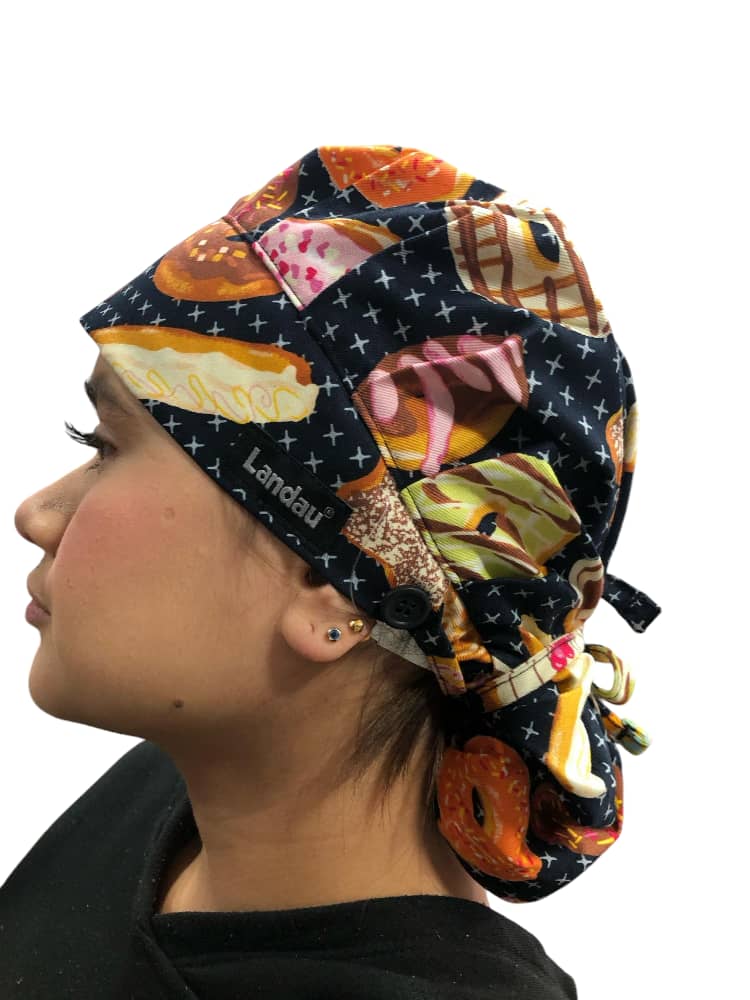 Gorro de Dama con Pliegues Donas