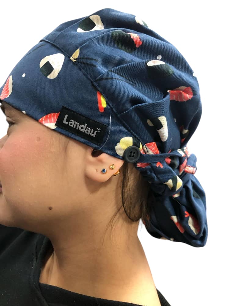 Gorro de Dama Sushi con Pliegues