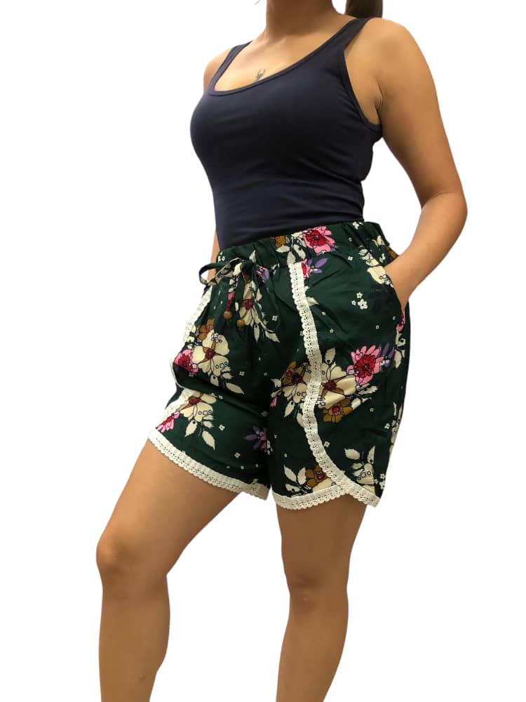 Short de Dama Estampado Poliéster