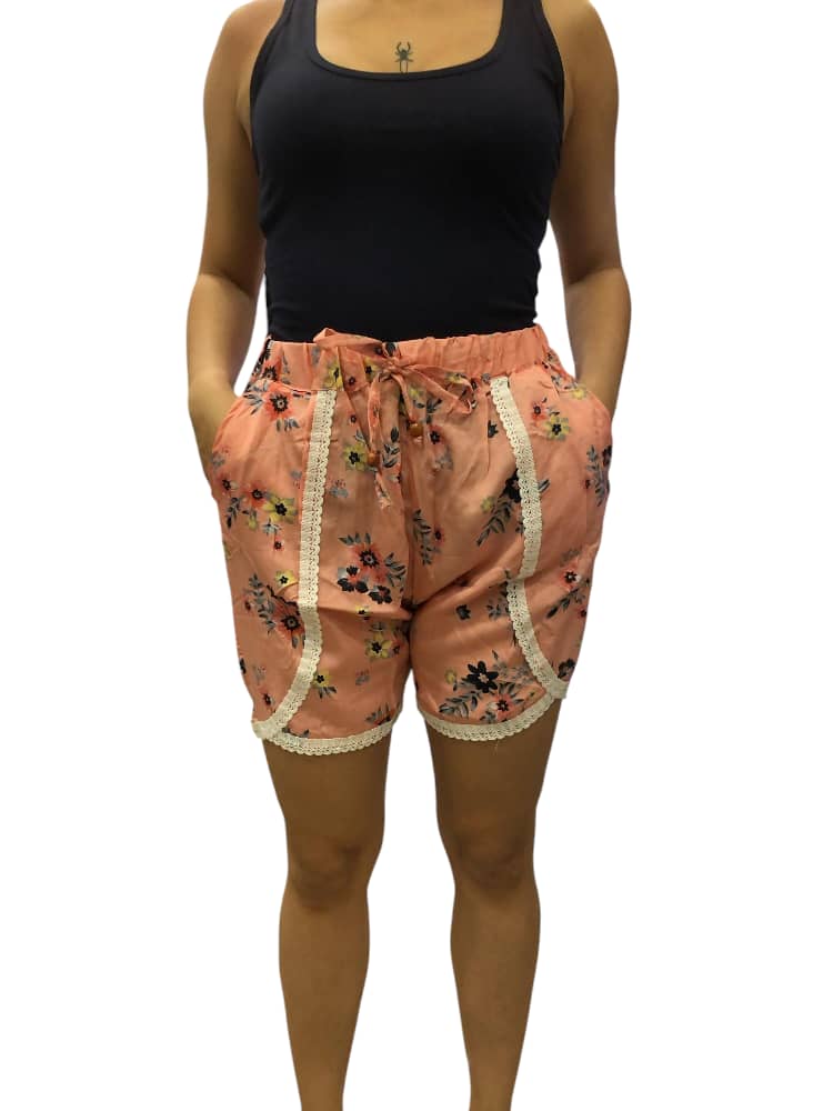 Short de Dama Estampado Poliéster