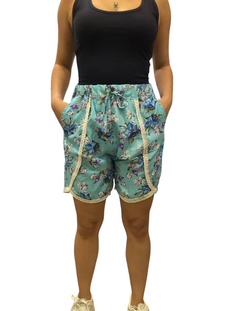 Short de Dama Estampado Poliéster