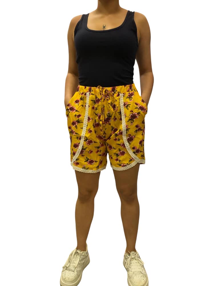Short de Dama Estampado Poliéster