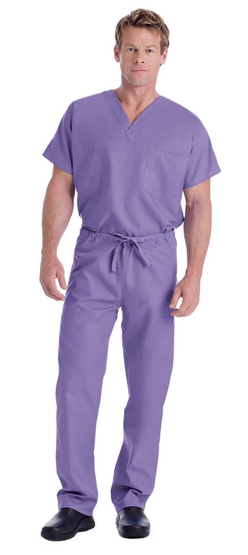 Camisa de Uniforme Lila Unisex Landau.