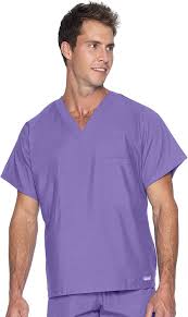 Camisa de Uniforme Lila Unisex Landau.