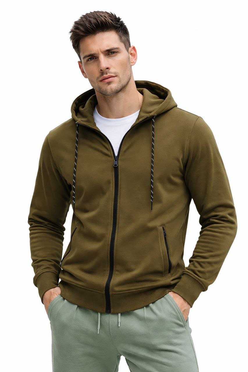 Sueter Unisex Verde Olivo
