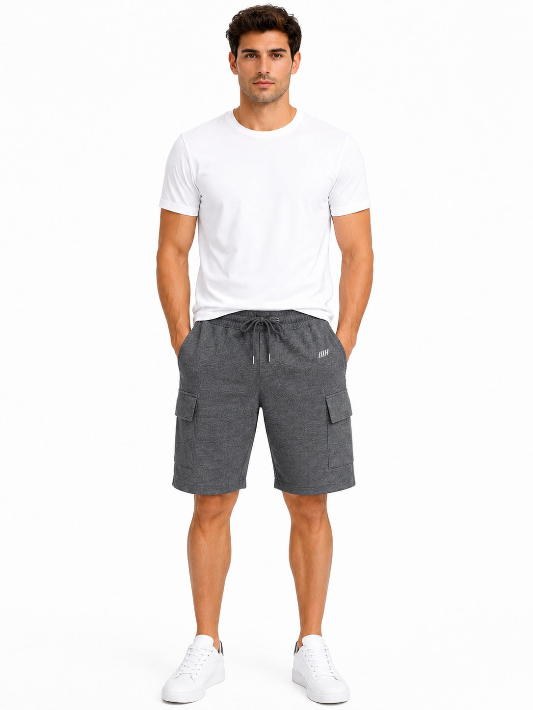 Short de Caballero Gris