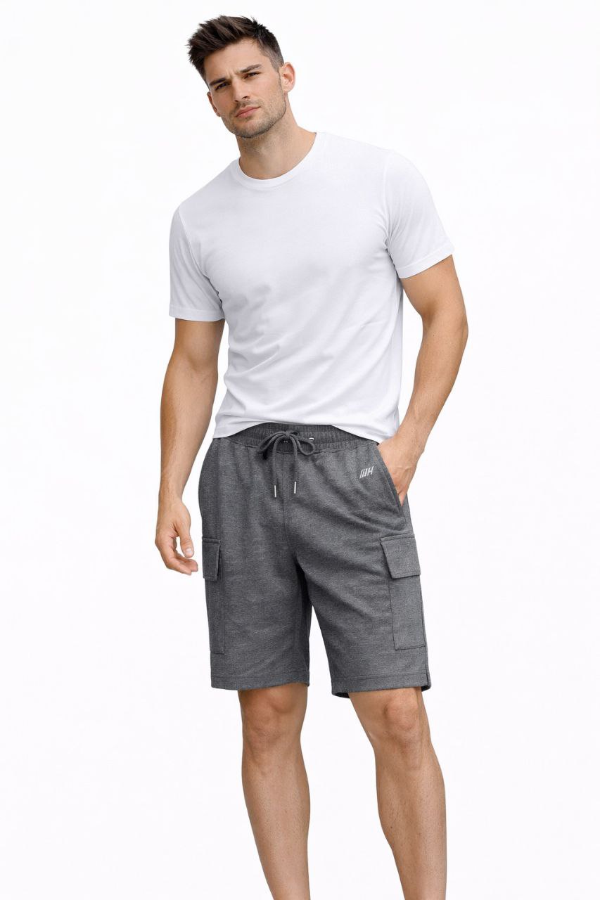 Short de Caballero Gris
