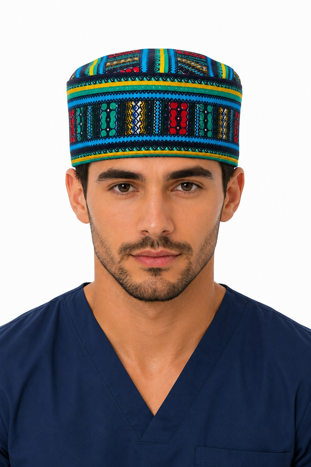 Sombrero Kufi de Adulto Sombrero Afrocaribeño Carnaval