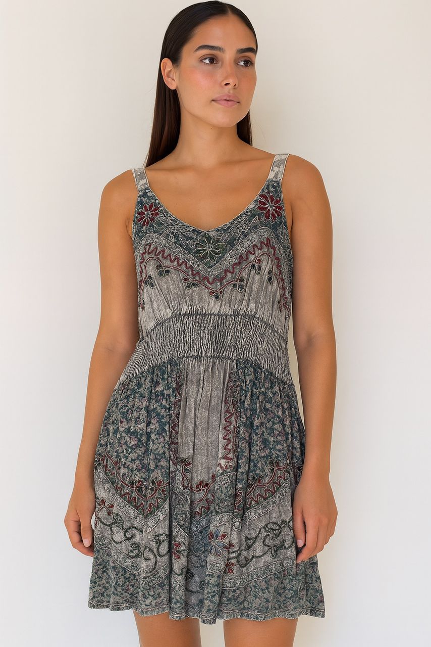Vestido de Dama Bordado