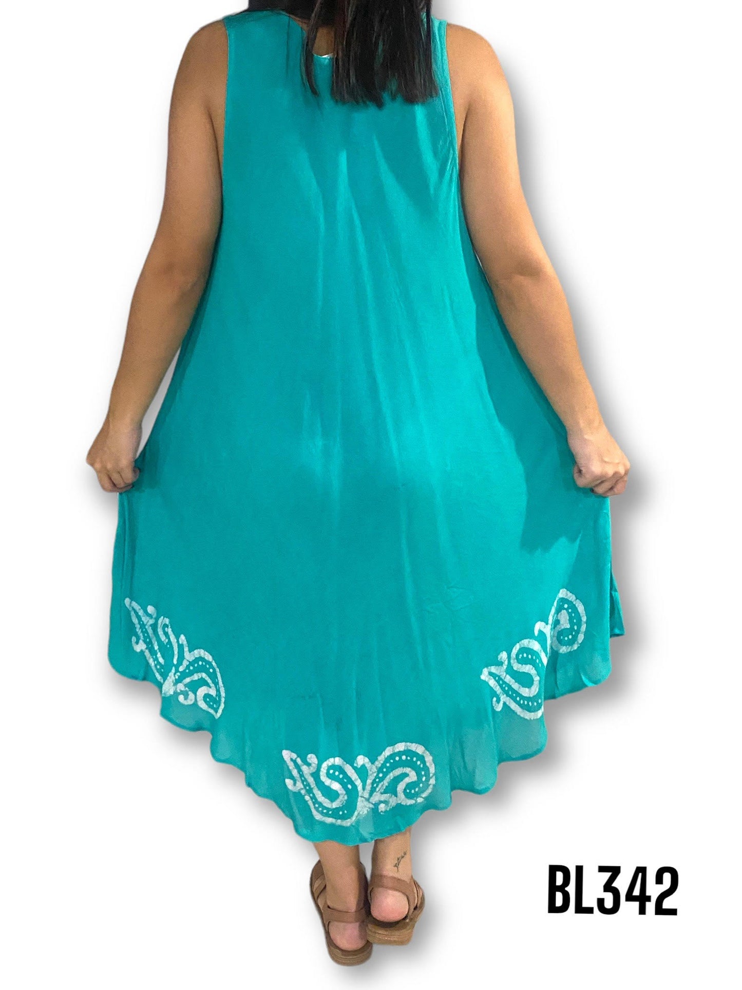 Vestido de Dama Sin Mangas