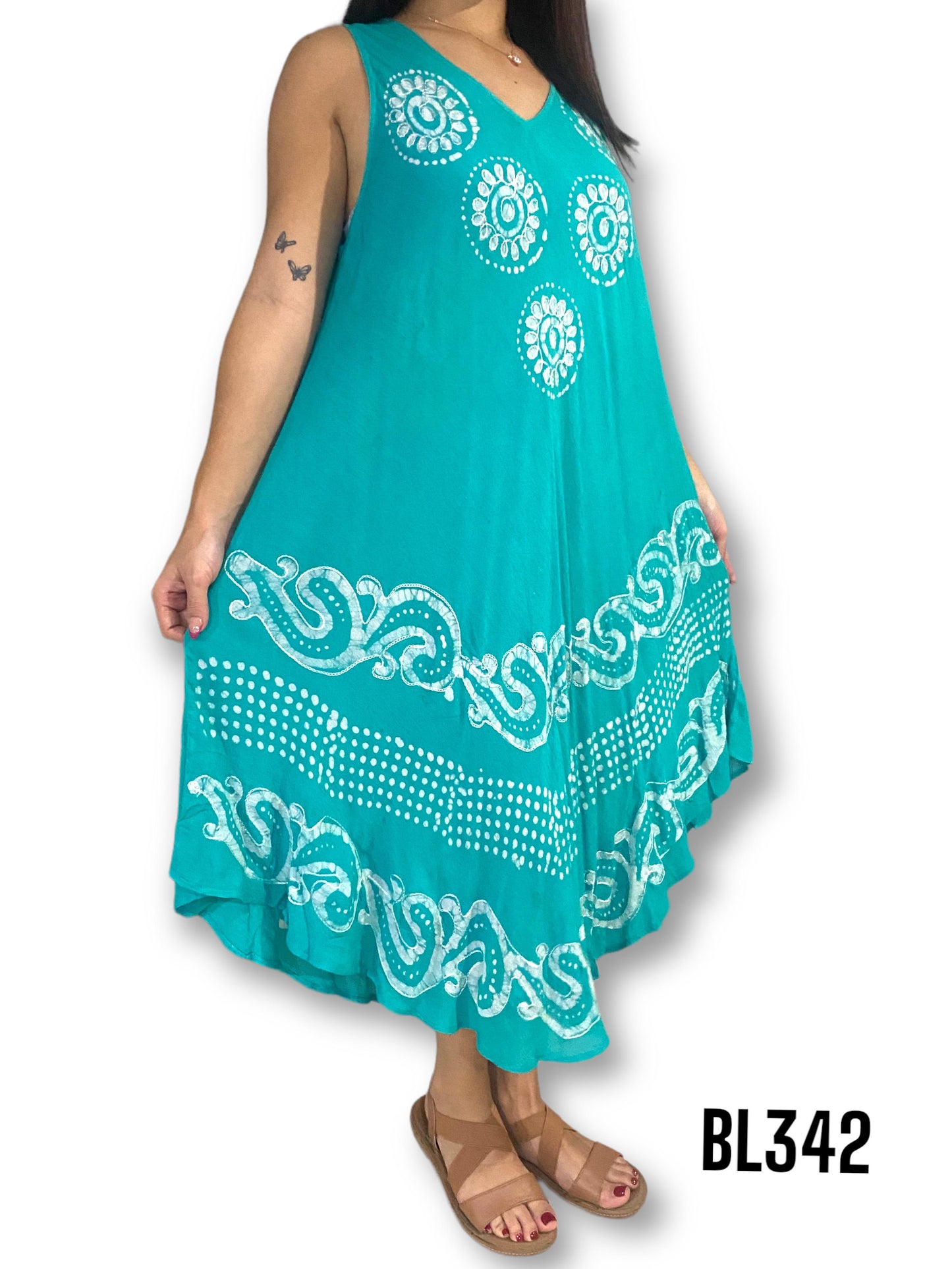 Vestido de Dama Sin Mangas