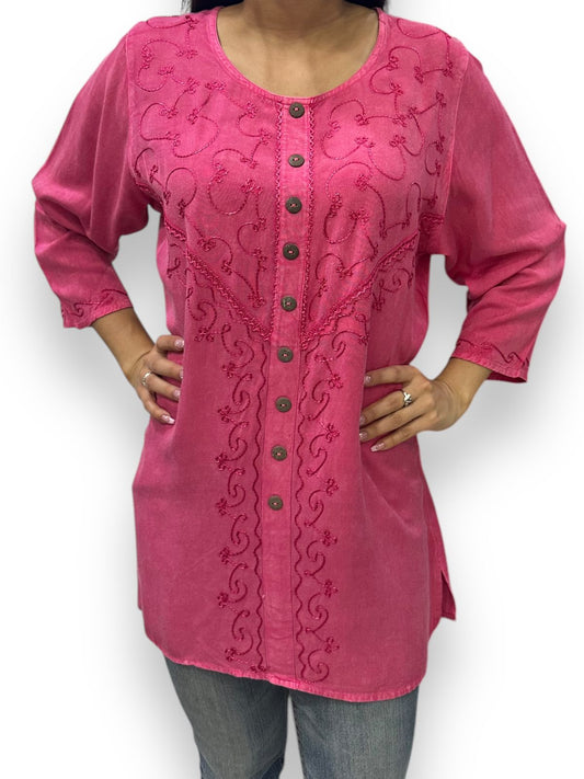 Blusa de Dama Rosada