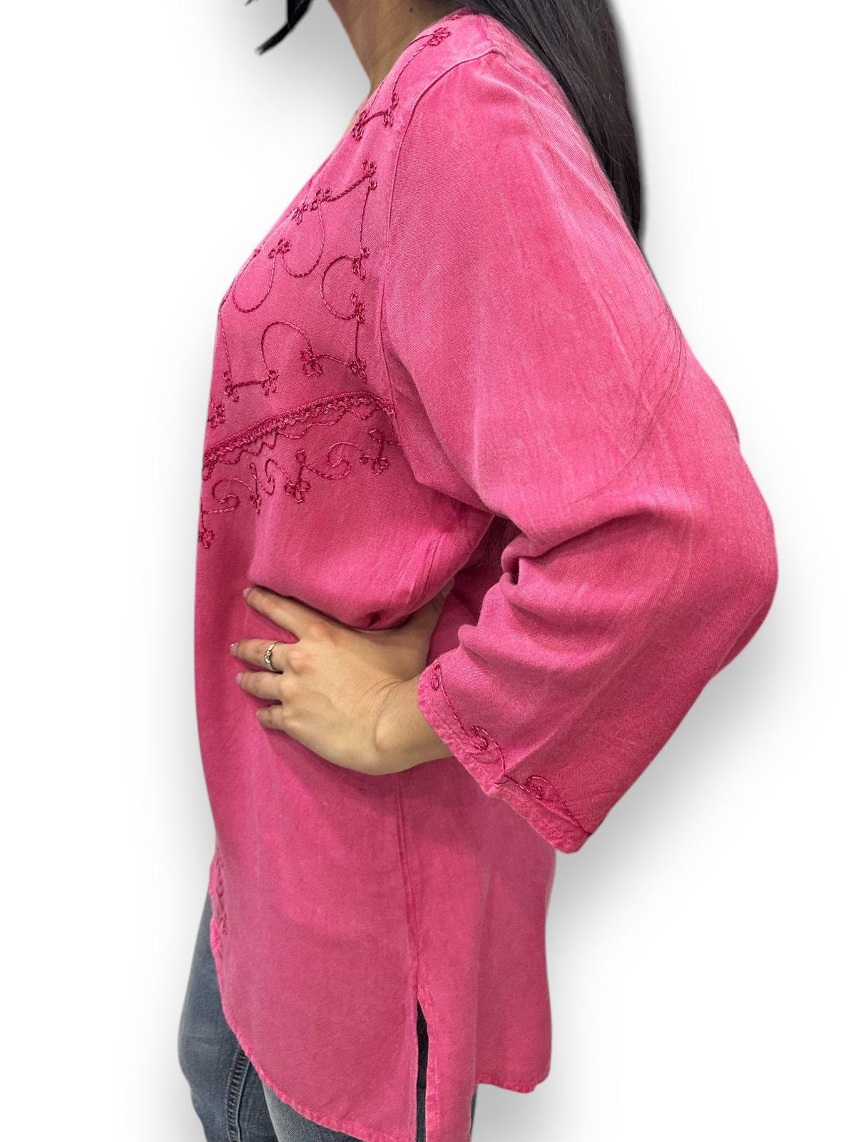 Blusa de Dama Rosada