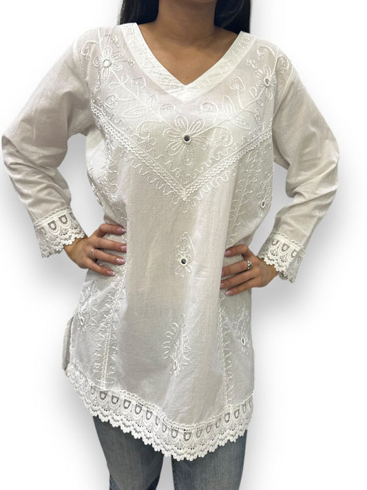 Blusa de Dama Blanca