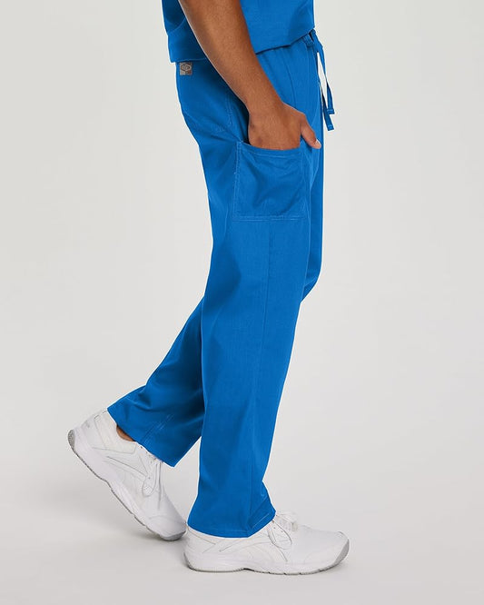 Pantalon de Uniforme Clasico Azul Rey Landau