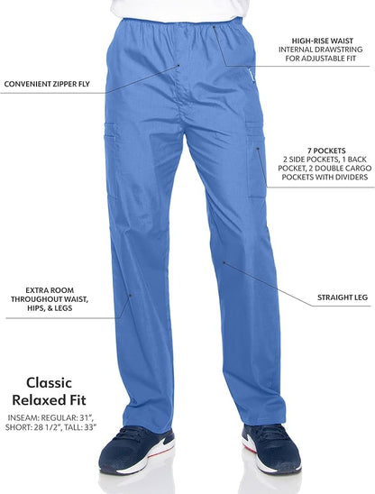 Pantalon de Uniforme Azul Celeste Landau for Men