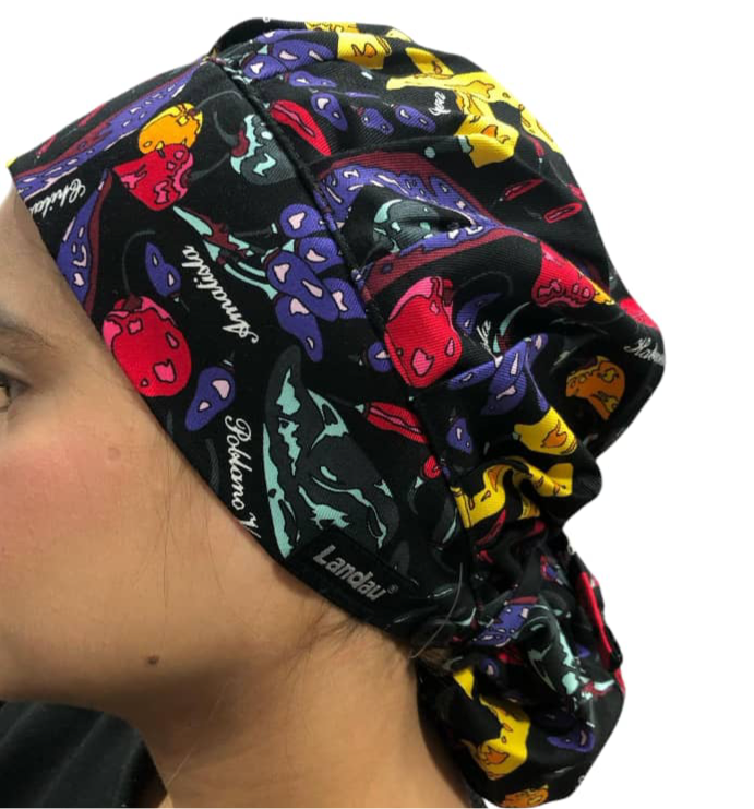 Gorro de Dama Chiles con  Pliegues