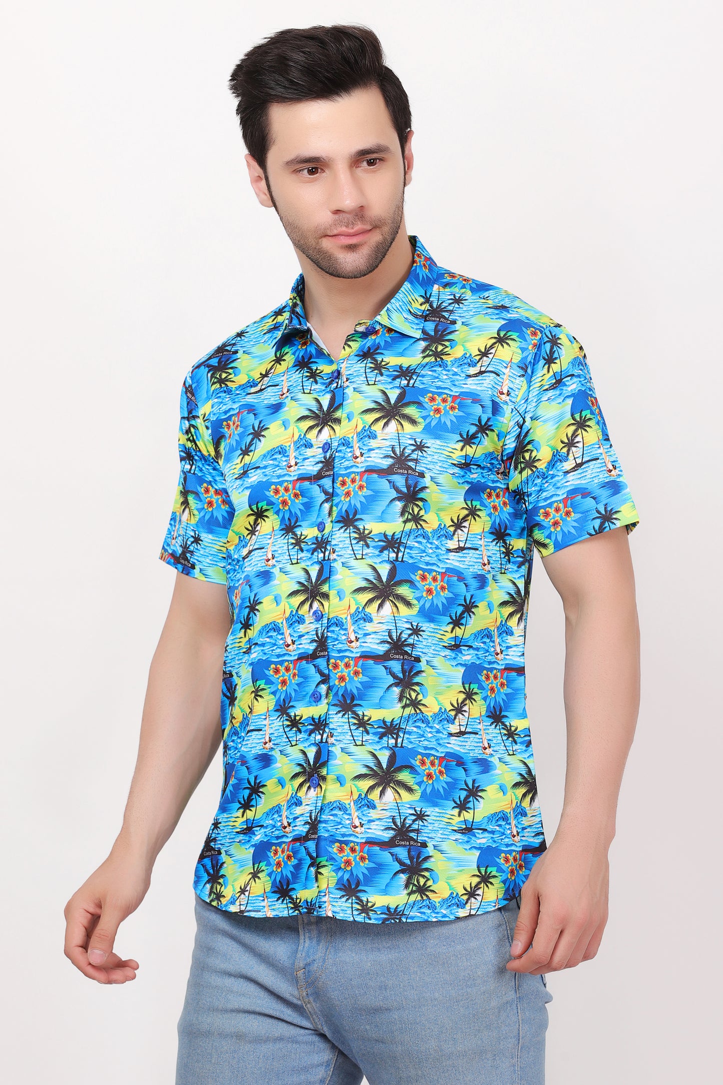 Camisa de Hombre Hawaiana